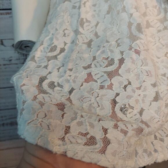 Blue & White Sleeveless Girls sz Large Dress - Picture 5 of 14